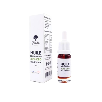 huile de chanvre bio 30% cbd full spectrum